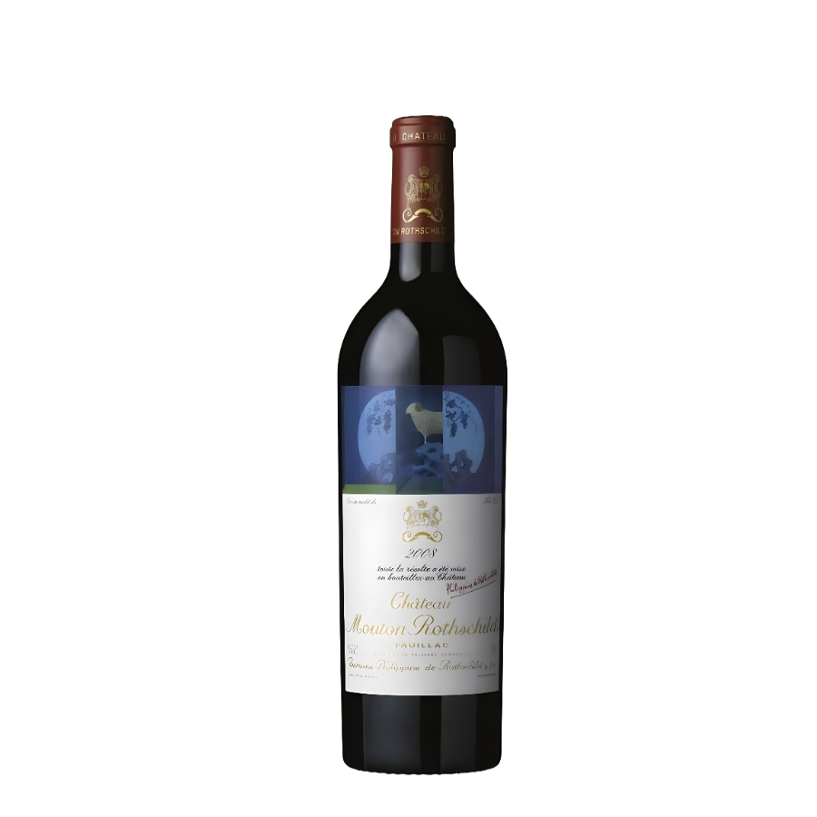 Rượu Vang Đỏ Pháp Chateau Mouton Rothschild 2008